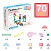 PICASSO-TILES 150 Piece Marble Run, Race Track Building Block & Magnetic Tiles, STEM Toy for Kids 3+ - 3 of 4