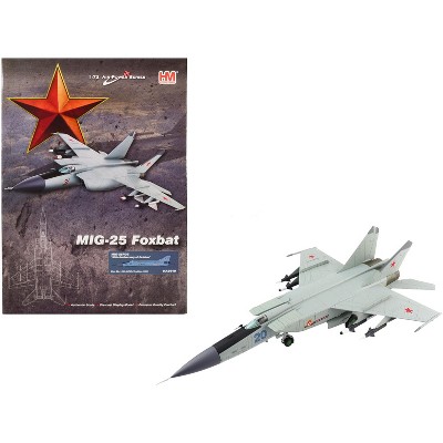 Mikoyan-Gurevich MiG-25PDS Aircraft "50th Anniversary of October" (1990) Soviet Air Force 1/72 Diecast Model by Hobby Master