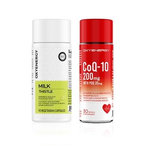 OXYENERGY Milk Thistle & CoQ10 Bundle - 1 of 1