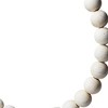 HomeRoots 16" White and Gold Wood and Metal Modern Abstract Tabletop Sculpture - 4 of 4