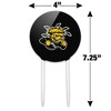 Wichita State University Shockers Logo Acrylic Cake Topper Party Decoration for Wedding Anniversary Birthday Graduation - 2 of 4
