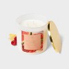 3-Wick Glass Jar Candle with Lid Berry Lemonade and Melon 19oz - Threshold™ - image 3 of 3