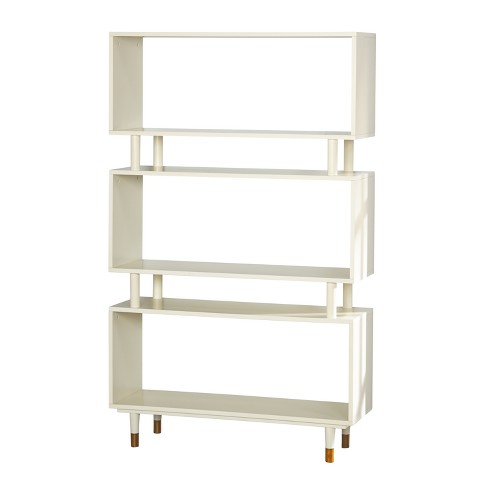 59 5 Trieste Bookshelf Antique White Buylateral Target