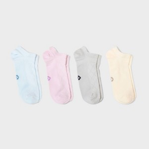 Women's 4pk Momentum No Show Socks - All In Motion™ 4-10 - 1 of 3