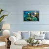 Stupell Industries Lighthouse with Seaside Rocks Floating Frame Canvas Art - 3 of 4