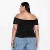 Women's Off the Shoulder Pullover Sweater - Wild Fable™ - 3 of 3