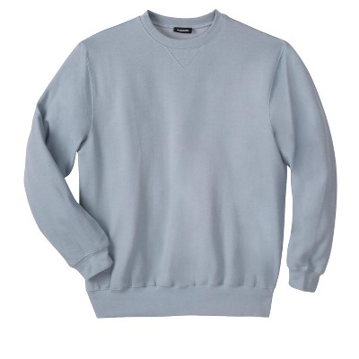 KingSize Men's Big & Tall Fleece Crewneck Sweatshirt