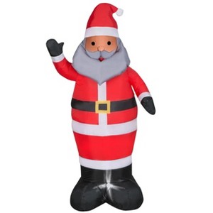Holiday Living 7-FT Tall Lighted Santa Christmas Inflatable - 1 of 3