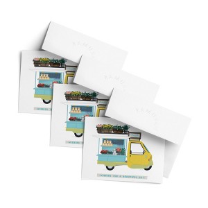 Everyday Greeting Card Pack (3ct) "Wishing You a Beautiful Day" by Ramus & Co - 1 of 4