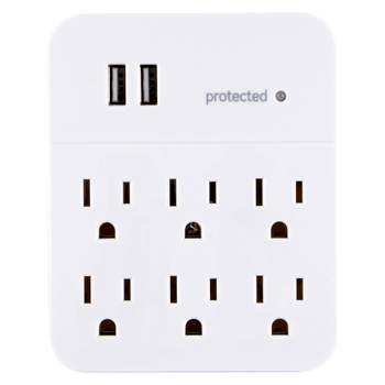 KM SE01-2W: Safety contact socket outlet 2-fold, with USB-C™ and