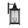 Savoy House Dunnmore 3 - Light Wall Light in  Black - 4 of 4