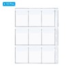 Unique Bargains Plastic Coin Collecting Pages with 9 Hole Coins 10 Sheets - 3 of 4