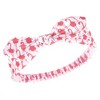 Hudson Baby Infant Girl Headbands 5pk, Flamingo, 0-24 Months - 4 of 4