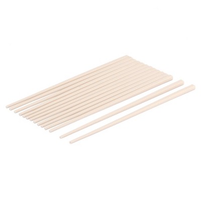 Unique Bargains Home Restaurant Kitchenware Tableware Chopsticks Beige 7 Pairs