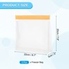 Unique Bargains Reusable Leakproof Zip PEVA Freezer Food Storage Bags 2 Pcs - 2 of 4