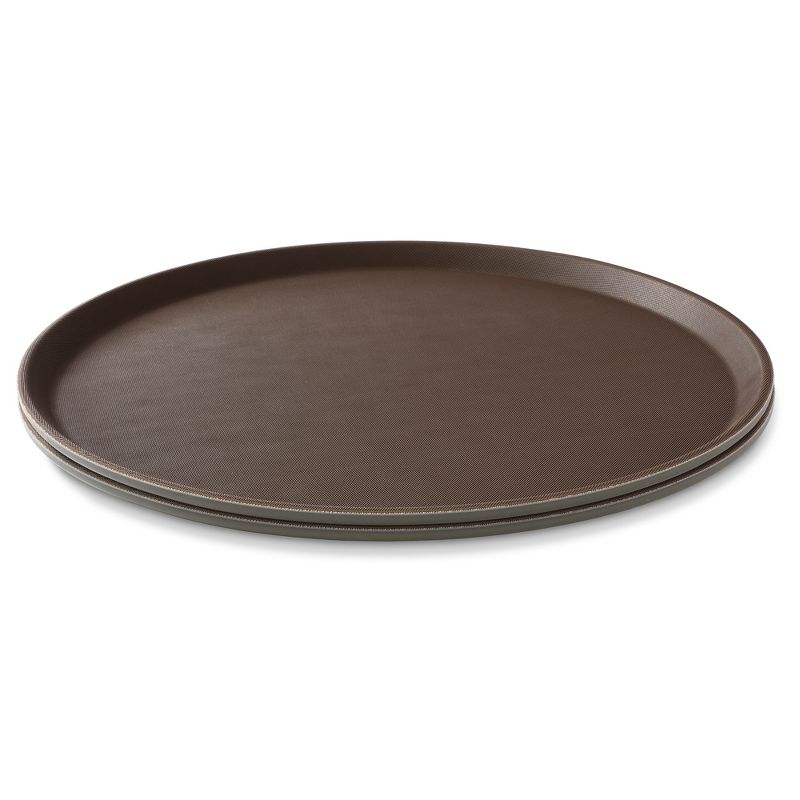 Jubilee (Set of 2) Round Restaurant Serving Trays - NSF Certified Food Service Trays, 2 of 7