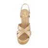 CUSHIONAIRE Women's Foxy platform dress sandal +Memory Foam and Wide Widths Available - 3 of 4