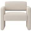 CAVINAS Chair Lounge Chair Velvet Upholstered Sofa Couch with Clean Line for Living Room - 2 of 4