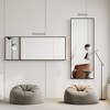 Lyngins Arched Full Length Mirror, Upgraded Glass Standing Mirror, Aluminum Alloy Frame Full Body Mirror, Versatile Floor Mirror for Home & Store - 2 of 4