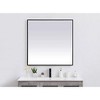 Elegant Lighting Pier 36x36 inch LED Mirror with Adjustable Color Temperature 3000K/4200K/6400K in Black - 2 of 4