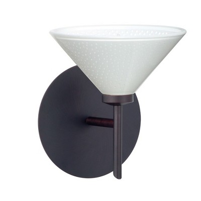 Besa Lighting Kona 1 - Light Wall Light in  Bronze