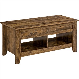 Yaheetech Lift Top Coffee Table with Storage & 2 Open Shelves for Living Room, Reception Room, Office - 1 of 4