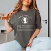 Simply Sage Market Women's Spill The Tea Short Sleeve Garment Dyed Tee - 2 of 3