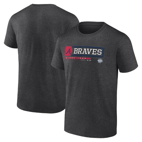 MLB Atlanta Braves Men's Short Sleeve Core T-Shirt - S
