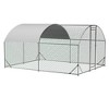 GDFStudio Peter Modern 157.5" Large Metal Dome Shaped Walk-in Fence Cage Hen House with Waterproof Cover - 4 of 4