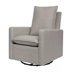 Babyletto Cali Pillowback Swivel Glide - Performance Gray Eco-Weave