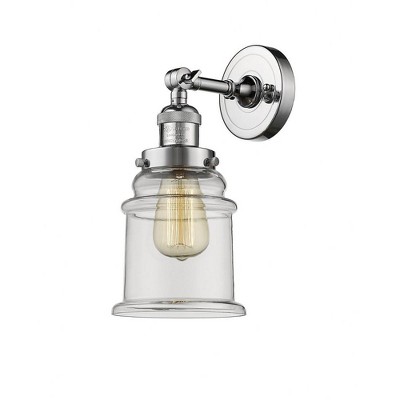 Canton - 1 Light Wall Sconce In Industrial Style-11 Inches Tall and 6.5 Inches Wide