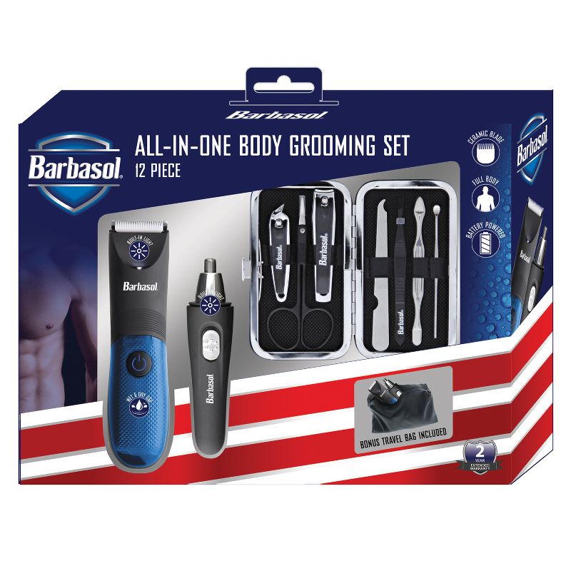 Barbasol® 12-Piece All-In-One Body Grooming Kit, 4 of 6