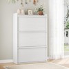 Acekool Flip Drawer Shoe Cabinet with Adjustable Shelves, Hidden Shoe Organizer for Entryway - 4 of 4