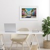 Stupell Industries Classic Car in Tropical Town Framed Print Under Glass Art, White, 20" x 14" - 3 of 4