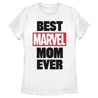 Women's Marvel Best Mom Ever Logo T-Shirt
