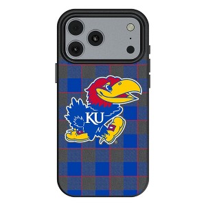 NCAA Big 12 Universities Plaid MagSafe Compatible Cell Phone Case for Apple iPhone 17 Series - 1 of 4