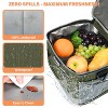 Tirrinia 7.8L Insulated Lunch Bag for Men Women Kid,  Leakproof Thermal Reusable Lunch Totes, Lunch Box for Office or Back to School - 4 of 4