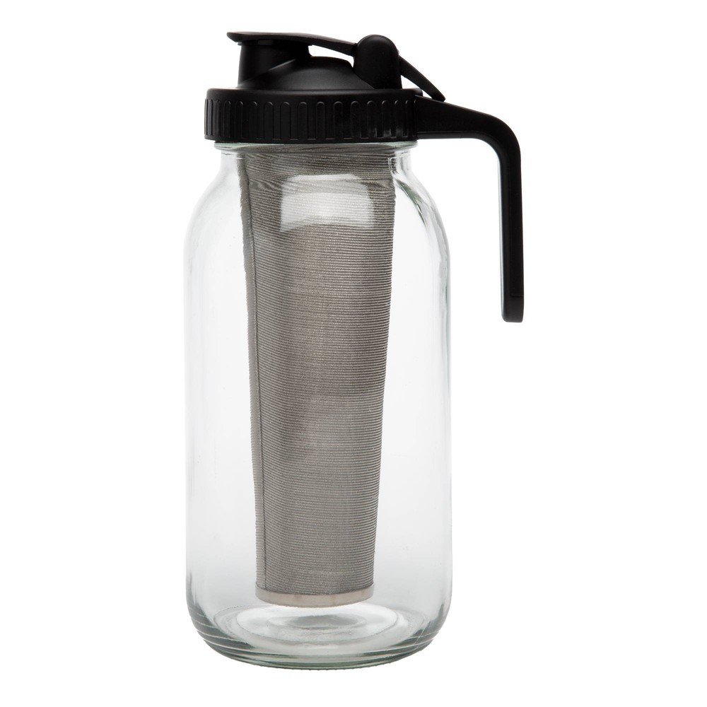 Primula 64oz Cold Brew Mason Jar Black
