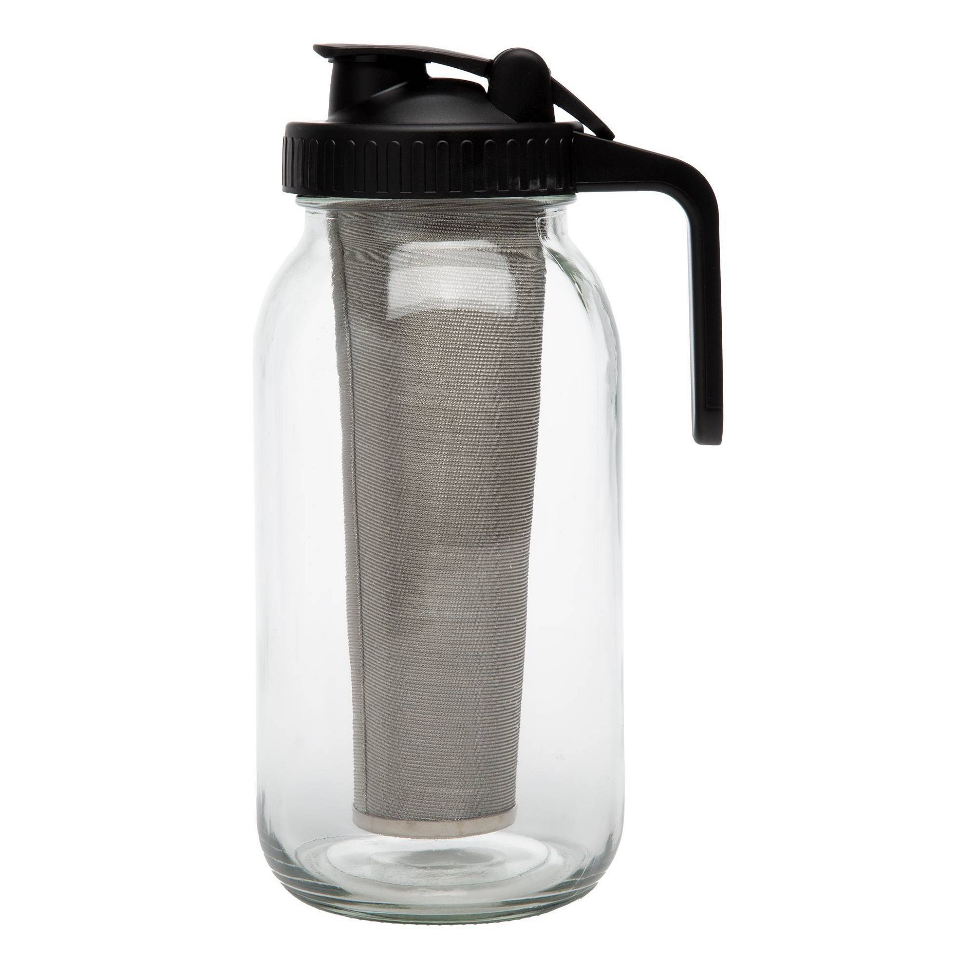Primula 64oz Cold Brew Mason Jar Black
