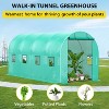 Walking in Tunnel Tent Galvanized Frame Waterproof Greenhouse - 3 of 4