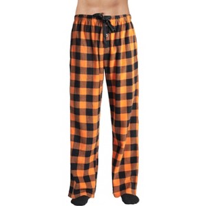 #followme Men's Microfleece Pajamas - Plaid Pajama Pants for Men - Lounge & Sleep PJ Bottoms - 1 of 3