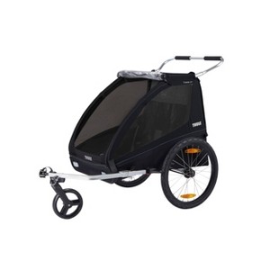 Thule Coaster XT Baby Bike Trailer - Black - 1 of 4