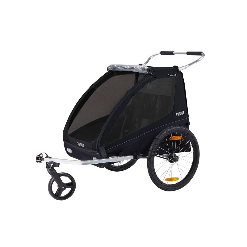 Thule Coaster XT Baby Bike Trailer - Black, 1 of 11