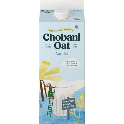 Chobani Oat Vanilla OatMilk - 52 fl oz