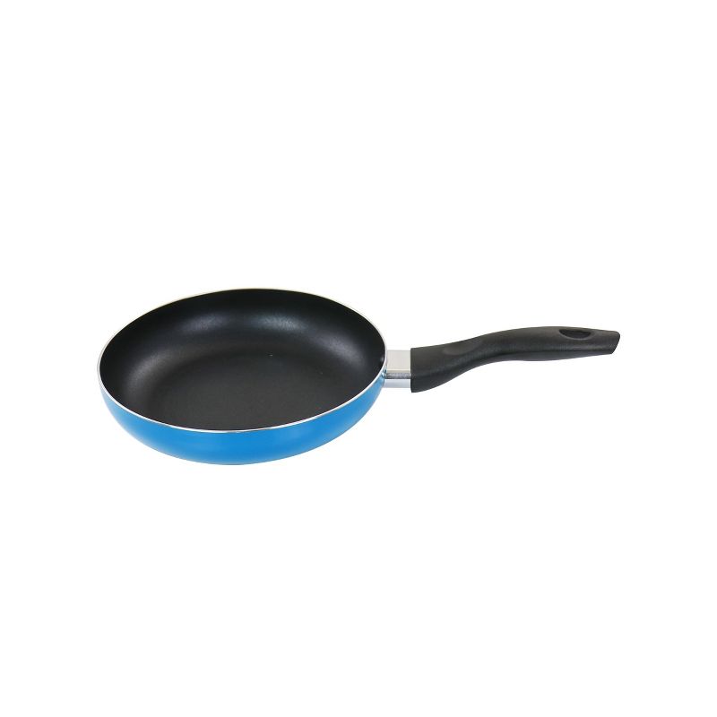 Gibson Home 2 Piece 10 inch and 8 inch Aluminum Frying Pan in Blue, 5 of 11
