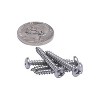 Bolt Dropper 6 X 1" Stainless Pan Head Phillips Wood Screw - 100 Pieces - 4 of 4