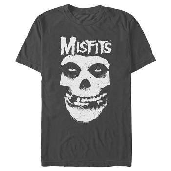 Men's Misfits Classic Fiend Skull Logo T-Shirt