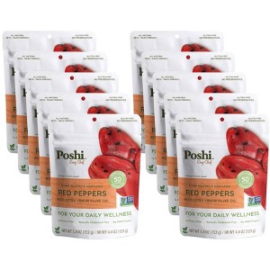 Poshi Red Peppers In Oil - Case of 10/5.4 oz - 1 of 3