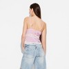 Women's Lace Trim Tank Top - Wild Fable™ Pink Floral - 3 of 3