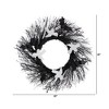 Nearly Natural 22" Halloween Ghost and Bats Twig Wreath - 3 of 4